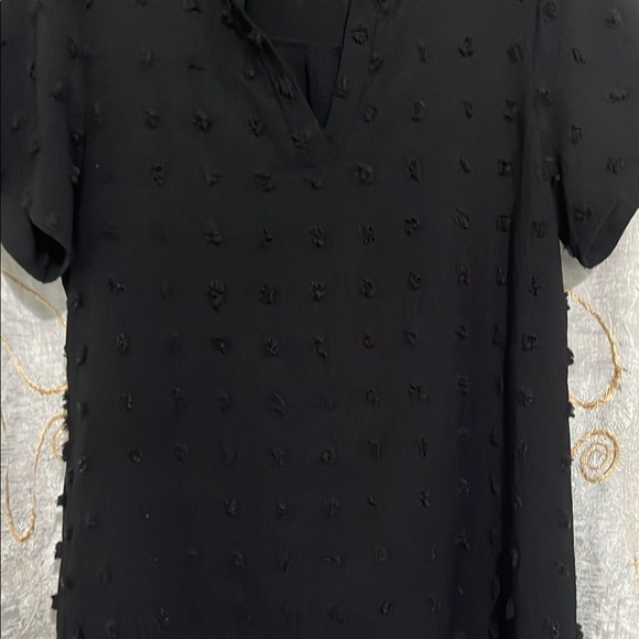 CHARLIE B Black Mandarin Collar Blouse - Picture 5 of 7